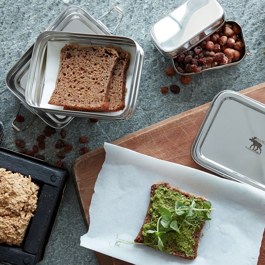 Pulito madkasse  (PureLunchBox Medium 3-i-1) - Greenfeel.dk